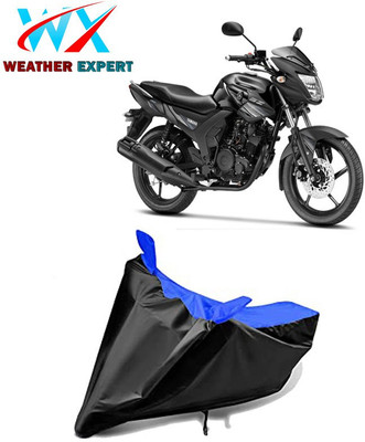 WEATHER EXPERT Waterproof Two Wheeler Cover for Yamaha(SZ-RR, Black, Blue)