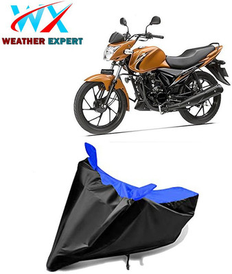 WEATHER EXPERT Waterproof Two Wheeler Cover for Suzuki(Sling Shot, Black, Blue)