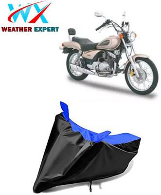 WEATHER EXPERT Waterproof Two Wheeler Cover for Yamaha(Enticer, Black, Blue)