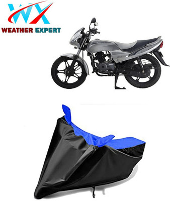 WEATHER EXPERT Waterproof Two Wheeler Cover for LML(Freedom Prima, Black, Blue)