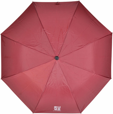 EUME Leatrix 21 Inch 2 Fold Auto-Open Umbrella(Maroon)