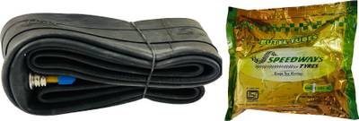 SPEEDWAYS 3.00-18 Bike Tube Butyl Two Wheeler Motorcycle Tyre Tube Schrader Valve Tire Tube