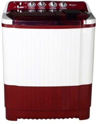 kinger 8.5 kg Semi Automatic Top Load Maroon(Washing Machine 8.5 kg with Dryer 5 Star Consumption & Heavy wash Function)   Washing Machine  (kinger)