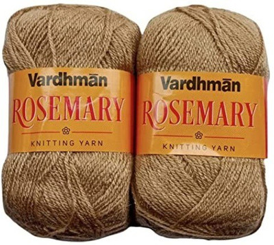 JEFFY Rosemary Wool Hand Knitting/Art Craft Soft Yarn, 200 Gram