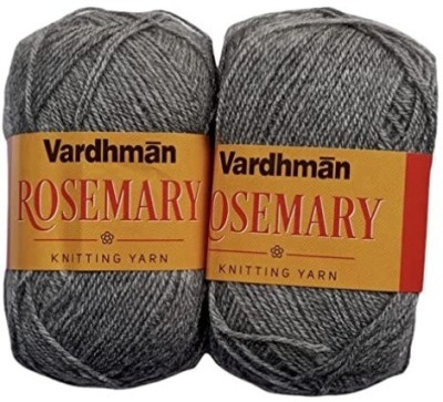 JEFFY Vardhman Rosemary Wool Hand Knitting/Art Craft Soft Yarn, 600 Gram Shade no-35