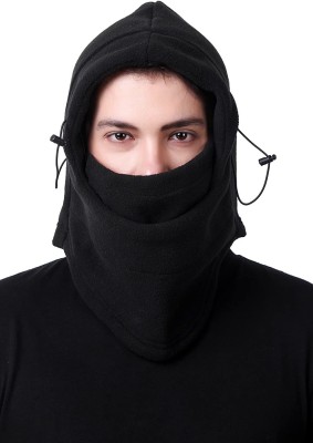 VTFlair Black Bike Face Mask for Men & Women(Size: Free,  Balaclava)