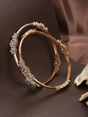 Priyaasi Brass Bangle Set(Pack of 2)