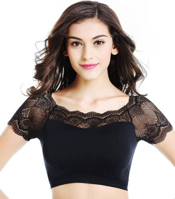 Radha Collection Boat Neck Women Blouse
