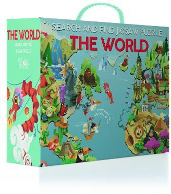 The World: Search and Find Jigsaw Puzzle(English, Board book, unknown)
