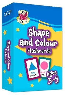 Shape & Colour Flashcards for Ages 3-5(English, Hardcover, CGP Books)