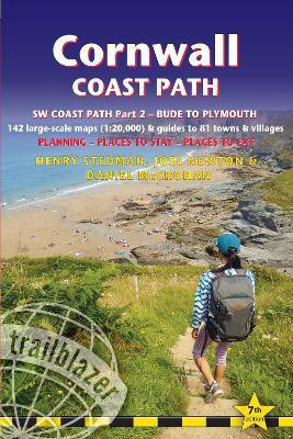 Cornwall Coast Path Trailblazer walking guide(English, Paperback, Stedman Henry)