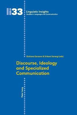 Discourse, Ideology and Specialized Communication(English, Paperback, unknown)