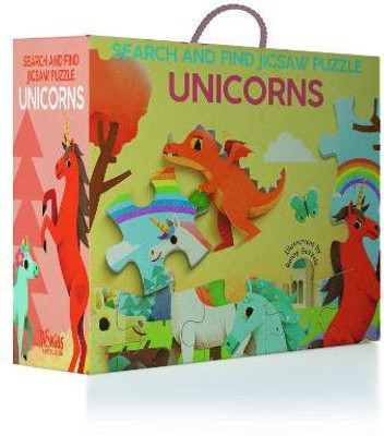 Unicorns: Search and Find Jigsaw Puzzle(English, Board book, unknown)