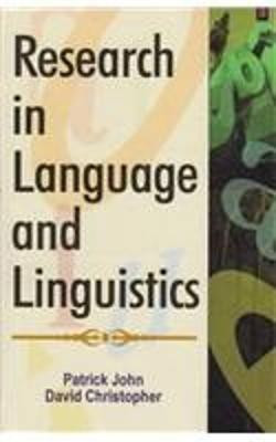 Research in Language and Linguistics(English, Paperback, John Patrick)