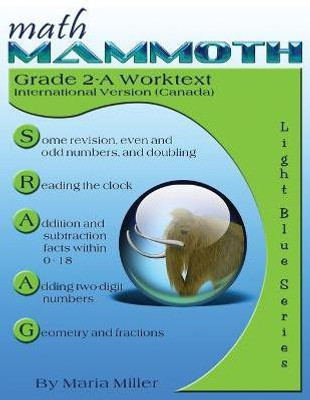 Math Mammoth Grade 2-A Worktext (Canadian Version)(English, Paperback, Miller Maria)