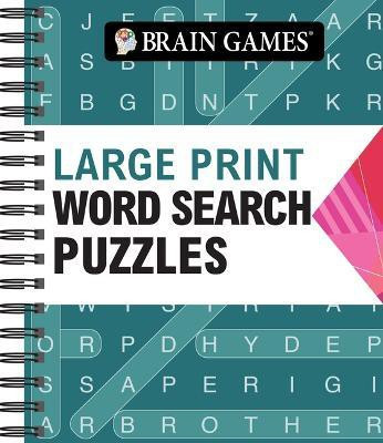Brain Games - Large Print Word Search (Arrow)(English, Spiral bound, Publications International Ltd)