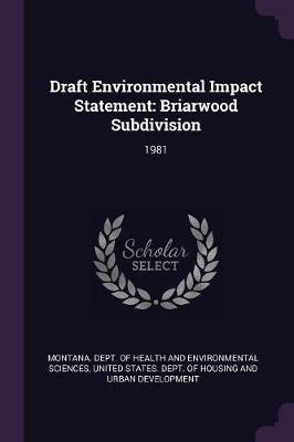 Draft Environmental Impact Statement(English, Paperback, unknown)