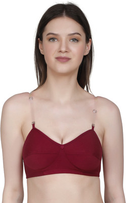 TCG WB022MR Women Push-up Non Padded Bra(Maroon)