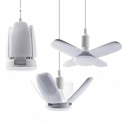 spark world 25 W Basic Decorative B22 LED Bulb(White)
