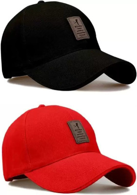 Pramukhraj Enterprise Self Design Sports/Regular Cap Cap(Pack of 2)