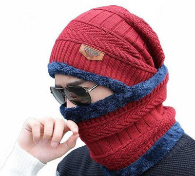 YOUTH ROBE Solid Beanie Cap(Pack of 2)