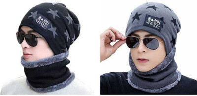 YOUTH ROBE Solid Beanie Cap