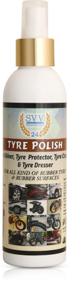 SVV INNOVATIONS 24 Liquid Car Polish for Tyres(200 ml)