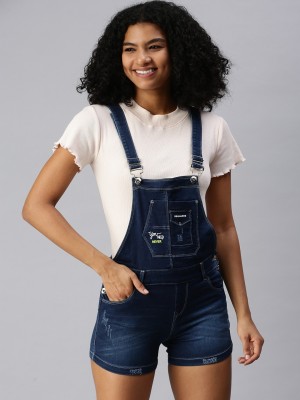 Showoff Women Blue Dungaree