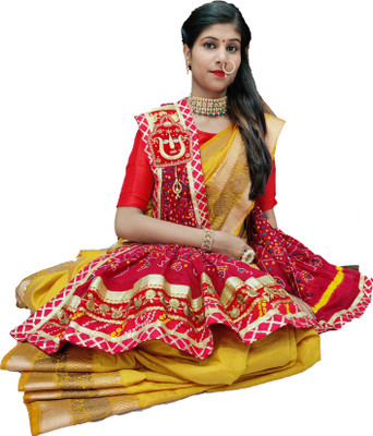 Ranisatiya Creation Cotton Blend Embroidered Women Dupatta