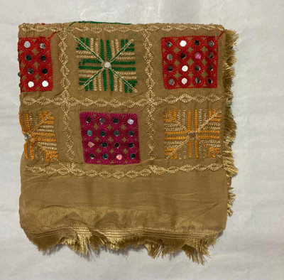 APNA KAPDA BAZAAR Chiffon Embroidered Women Dupatta