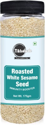 Tikhalwale Roasted White Sesame Seeds 175gm White Sesame Seeds(175 g)