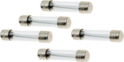 Ovicart 15A Fast Blow 6.35x25mm Glass Fuse (Pack of 5) Electrical Fuse(15 A)