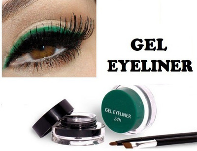 YAWI Eyebrow & Gel Eyeliner 2 In 1 24Hours Lasting Smudge-Proof Waterproof 4 g(black, blue)