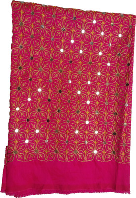 Shantuba Textile Silk Blend Embroidered Blouse Material