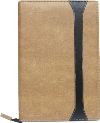 Kopila PU Leather Document file folder for certificates(Set Of 1, Brown)