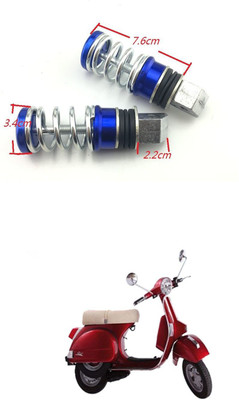 LOVMOTO Universal for Bike Spring Coil Style Bike Foot rest a274 Foot Rest(Multicolor)