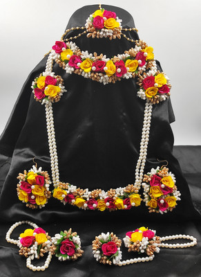 A2 Fashion Fabric Multicolor Jewellery Set(Pack of 1)