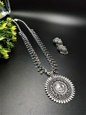 Yash Jewels Emporium Brass Silver Silver Jewellery Set(Pack of 1)