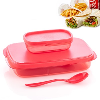 GK sales Lunch Box For School Children 2 Containers Lunch Box(400 ml)