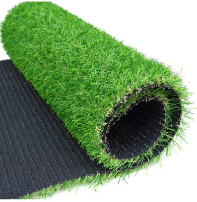 CHETANYA LOOMTEX PP (Polypropylene), Artificial Grass Floor Mat(Green, Large)