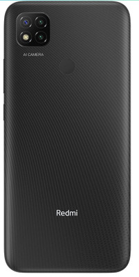 Tusail Redmi 9 Back Panel(Black)