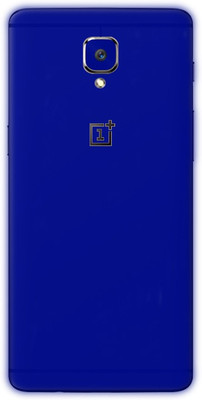 BUGGU Blue Matte Mobile Back Skin Guard, Blue Matte, OnePlus 3T Mobile Skin(Blue Matte Skin With High Matte Finish.)