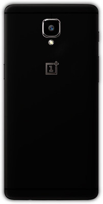 BugguSkin Black Matte One Plus 3T Back skin Guard, OnePlus 3T Mobile Skin(Ultra Black Matte Skin With Matte Finish, Matte Skin (Back+Side+Camera))