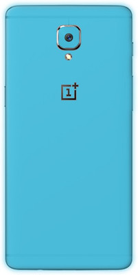 BUGGU Light Blue Matte Mobile Back Skin Guard, Light Blue Matte, OnePlus 3T Mobile Skin(Light Blue Matte Skin With High Matte Finish.)