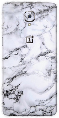 BugguSkin Marble One Plus 3T Back skin Guard, OnePlus 3T Mobile Skin(Ultra Marble Skin With Matte Finish, Matte Skin (Back+Side+Camera))