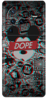 wrap craft VIVO X80 Pro (5G) Mobile Skin(Multicolor)