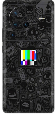 wrap craft VIVO X80 Pro (5G) Mobile Skin(Black)