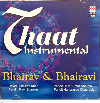 Thaat Instrumental ( Bhairav & Bhairavi ) Audio Cd Audio CD Standard Edition(Hindi - Various)