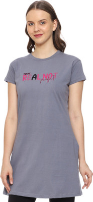 TWF Women Nighty(Grey)