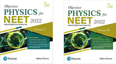 Pearson - Objective Physics Neet Volume 1 & 2 Set Of 2 Books(Paperback, ABHAY KUMAR)